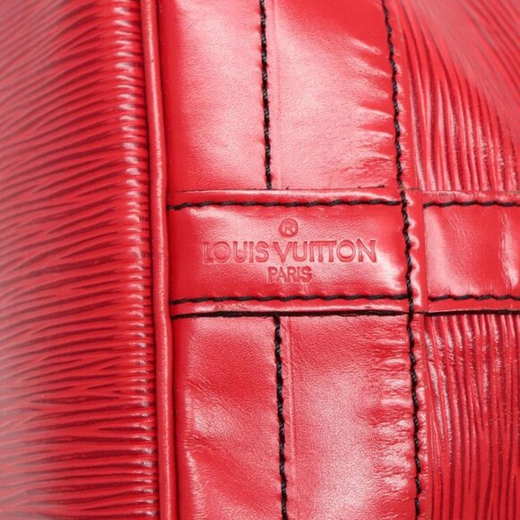 LOUIS VUITTON Epi Noe Shoulder Bag Red M44007 LV Auth ar13738 - Picture 9 of 15